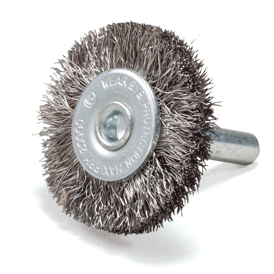 Wheel Brush D125mm x W29-31 x 40 Bore Set 2 Steel Wire 0.30 – PAM Ties  Limited