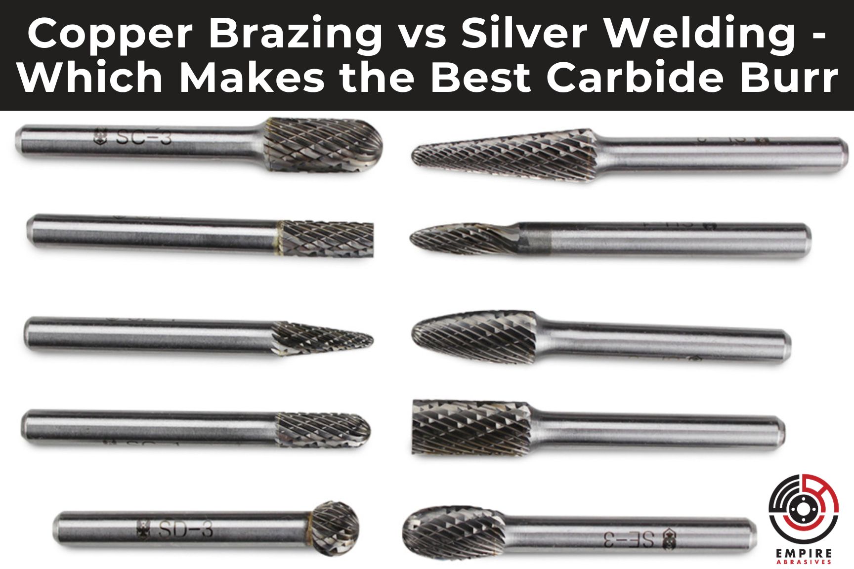 Copper Brazing vs Silver Welding Which Makes the Best Carbide Burr