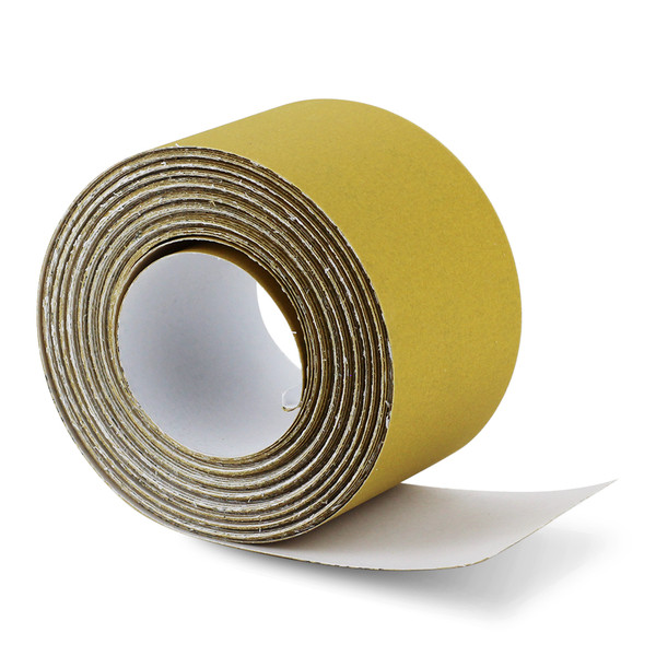 Dura-Gold 40 Grit Longboard Sandpaper Sheets – 2-3/4" X 16-1/2", PSA Sticky Back, Box Of 25