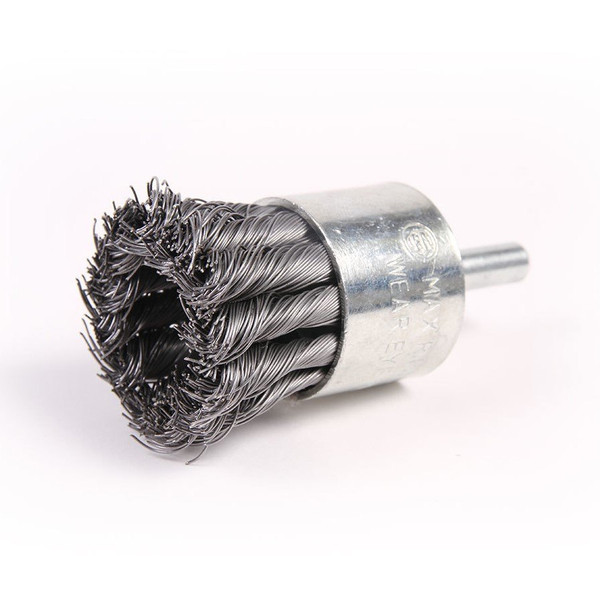 Osborn 2-Knot End Wire Brush - For Heavy-Duty Cleaning, Rust Removal, And Surface Prep 11 thumbnail image