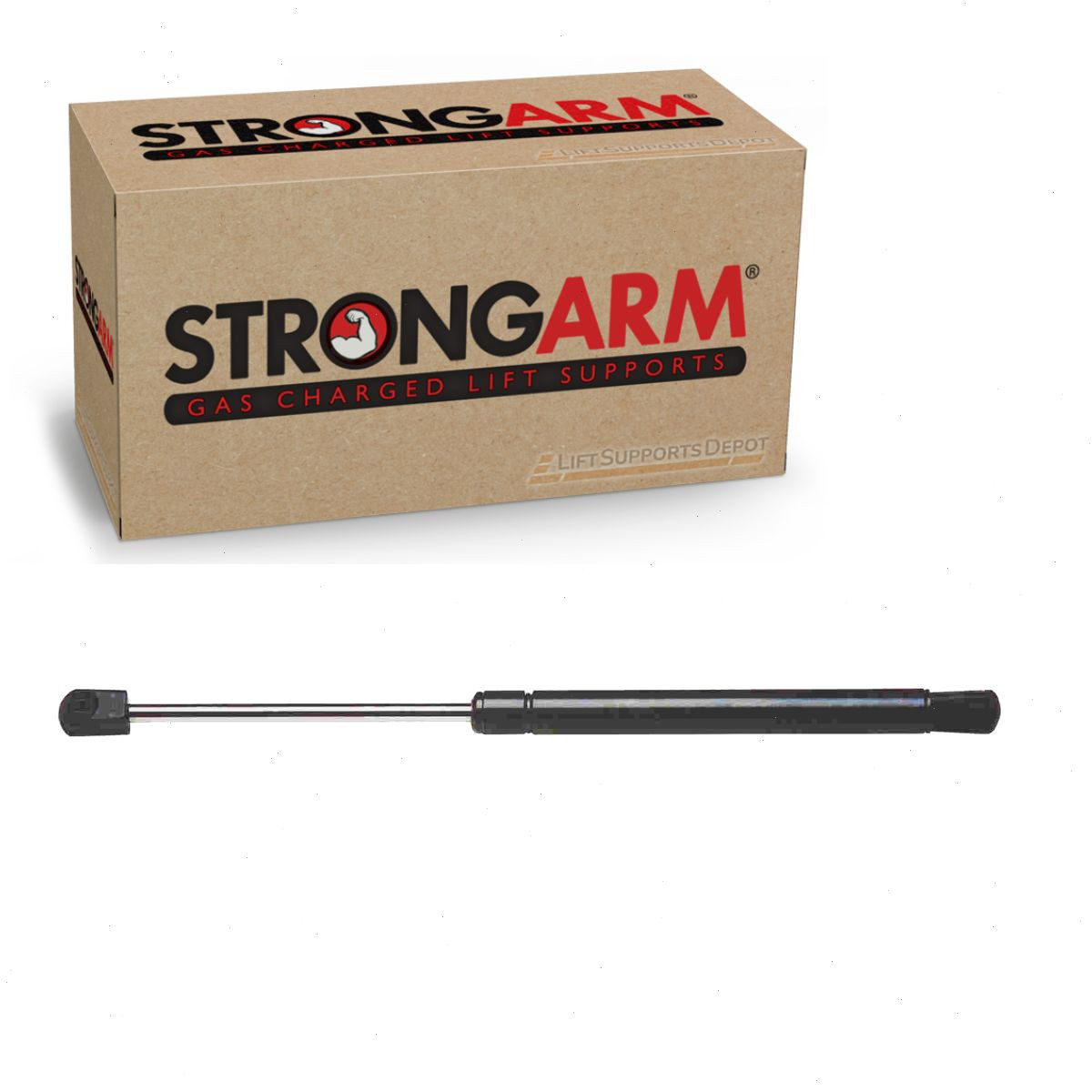 12.00 Inch x 54 Pound Lift Support With Ball Socket | 4488