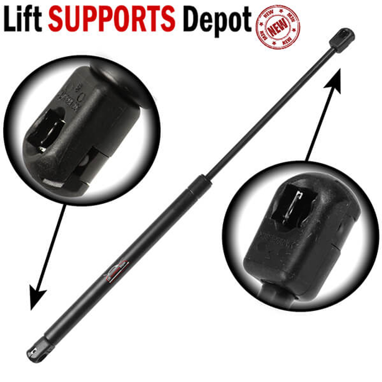 18.70 Inch x 40 Pound Lift Support With Ball Socket | SE187P40