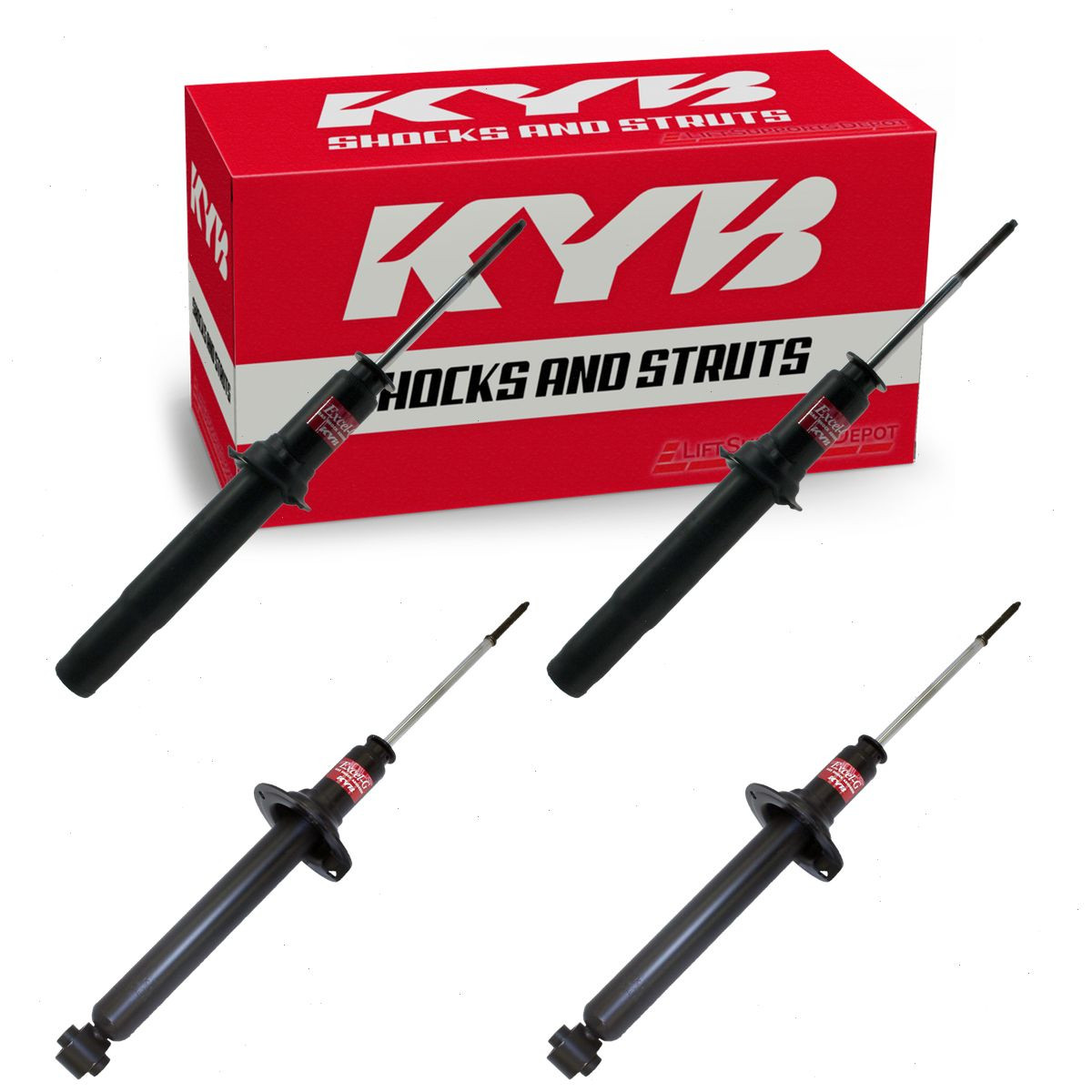 2004-2008 Acura TL 4 pc Strut Kits KYB Excel-G Front Rear