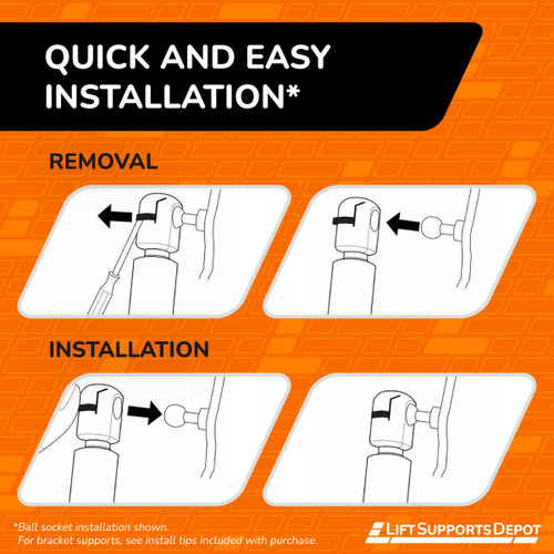 Pontiac G6 Trunk Lift Support - Lift Supports Depot PM1028