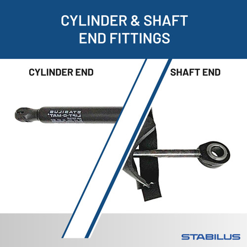 Chevrolet, Pontiac Hatch Lift Support - Stabilus 2B-2761MI