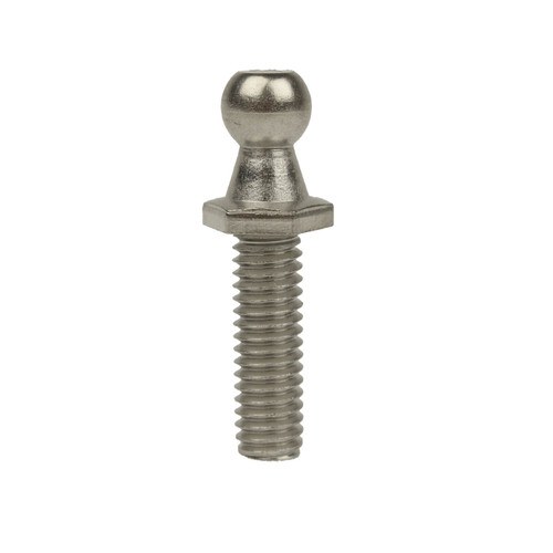 AM Ball Stud 10mm=(3/8") 5/16 X 18 S316 Stainless 1" Shaft