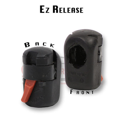 Qty (1) 10mm Quick Release Ball Socket, Nylon End M6x1.0 Black