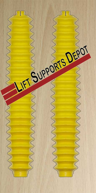 Faded Yellow, Hood Trunk  Hatch Lift Supports Boot Kit, This kit does both sides
