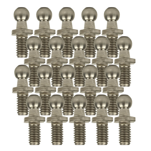 AC Ball Stud 10mm=(3/8") 5/16 X 18 S316 Stainless 20 Pack