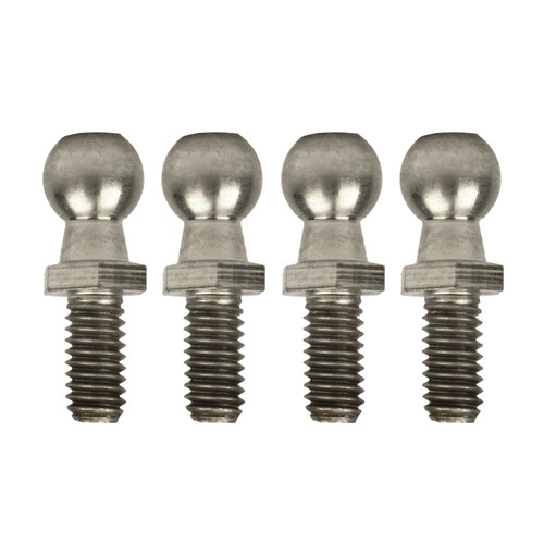 13AB Ball Stud 13mm=(1/2") 5/16 X 18 S316 Stainless  4 Pack