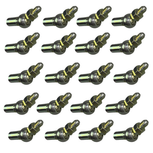 Qty (20) 10mm Swivel Straight Ball Socket with Ball Stud. M6x10 Both ends