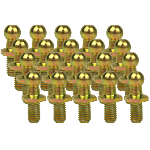 AR Ball Stud 10mm=(3/8") M8 X 1.25 Anodized 20 Pack