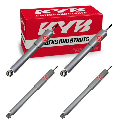 1999-2007 Ford E-350 Super Duty 4 pc KYB Gas-a-Just Front Rear Shock Absorbers