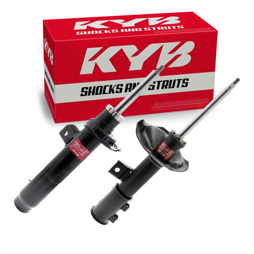 2013-2015 BMW 328i xDrive 2.0L L4 3.0L L6 2 pc KYB Excel-G Front Left Right Suspension Strut