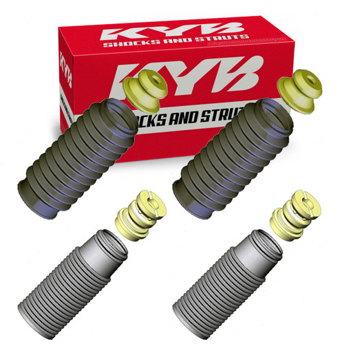 2012-2014 Subaru Impreza 2.5L H4 4 pc KYB Front Rear Suspension Strut Bellows