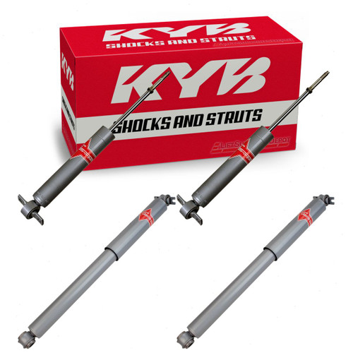 1965-1967 Oldsmobile 442 4 pc Shock Absorbers KYB Gas-a-Just Front