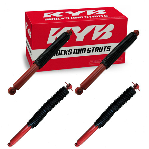 1988-1999 GMC K1500 4 pc KYB MonoMax Front Rear Shock Absorbers