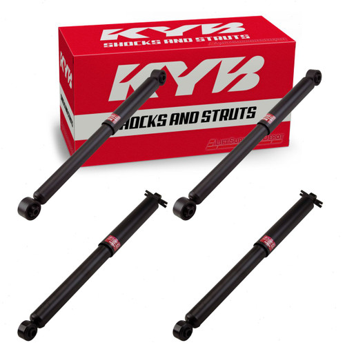 1998-2000 Isuzu Hombre 4 pc KYB Excel-G Front Rear Shock Absorbers