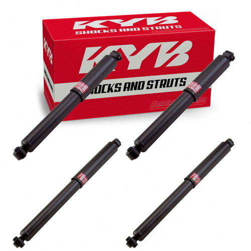 1973-1974 GMC K25 K2500 Suburban 4 pc KYB Excel-G Front Rear Shock Absorbers
