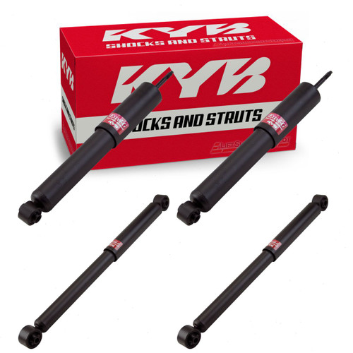 1997-2002 Ford Expedition 4 pc KYB Excel-G Front Rear Shock Absorbers