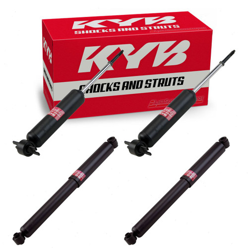 1981-1983 Plymouth PB150 4 pc KYB Excel-G Front Rear Shock Absorbers