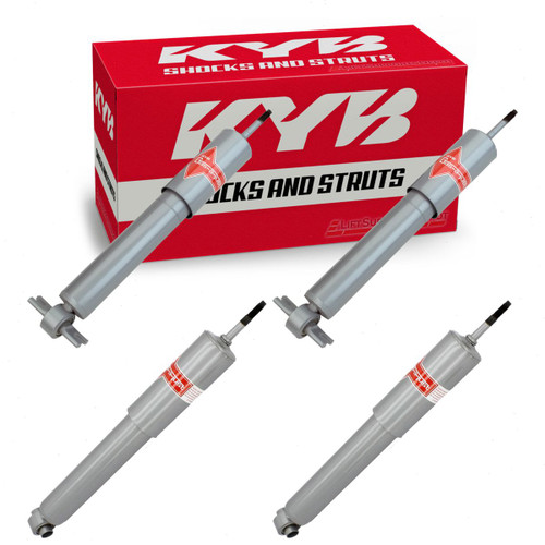 1988 Chevy Corvette 4 pc KYB Gas-a-Just Front Rear Shock Absorbers