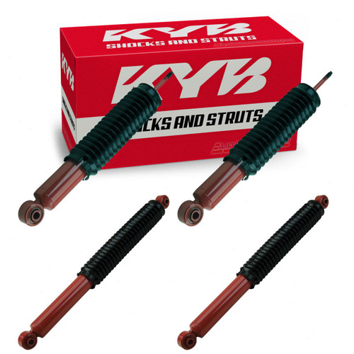 2001-2006 Chevy Silverado 1500 HD 4 pc KYB MonoMax Front Rear Shock Absorbers