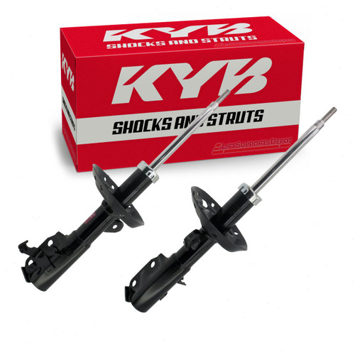 2011-2012 Honda CR-Z 2 pc KYB Excel-G Front Left Right Suspension Strut