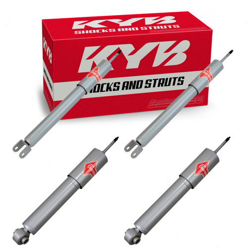 1994-1996 Jaguar XJ12 4 pc KYB Gas-a-Just Front Rear Shock Absorbers