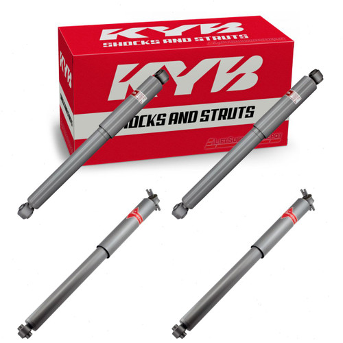 2000-2005 Ford Excursion 4 pc KYB Gas-a-Just Front Rear Shock Absorbers