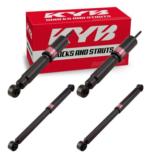 1994-2002 Dodge Ram 3500 5.9L L6 V8 8.0L V10 4 pc KYB Excel-G Front Rear Shock Absorbers
