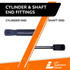 32.01  Inch Lift Supports Depot PM3907 Lift Support  | PM3907-W