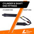 25.28  Inch Lift Supports Depot PM9908 Lift Support  | PM9908-W