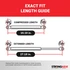 27.18  Inch Strong Arm 6750 Lift Support  | 6750-W