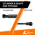 26.93 Inch Lift Supports Depot PM3311N10S Lift Support With Compact 10MM Ball Sockets | PM3311N10S-W