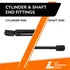 22.09  Inch Lift Supports Depot PM3867 Lift Support  | PM3867-W