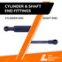 17.00  Inch Lift Supports Depot PM3850 Lift Support  | PM3850-W