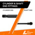 14.21  Inch Lift Supports Depot PM3885 Lift Support  | PM3885-W