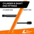 15.55  Inch Lift Supports Depot PM3936 Lift Support  | PM3936-W