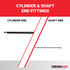 20.21  Inch Strong Arm 6107 Lift Support  | 6107-W