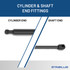 10.47  Inch Stabilus 5B-047362 Lift Support  | 5B-047362-W