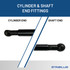 14.74  Inch Stabilus 5B-0729PX Lift Support  | 5B-0729PX-W