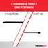 20.72 Inch Strong Arm 6463 Lift Support With Ball Socket | 6463-W