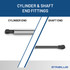 13.15  Inch Stabilus 5B-037070 Lift Support  | 5B-037070-W