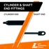 5.31  Inch Lift Supports Depot P10900 Lift Support  | P10900-W