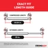 25.00  Inch Strong Arm 4212 Lift Support  | 4212-W