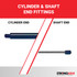 24.60 Inch Strong Arm 4203 Lift Support With Ball Socket | 4203-W