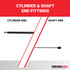 19.01  Inch Strong Arm 4316 Lift Support  | 4316-W