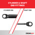 10.00 Inch Strong Arm 4036 Lift Support With Specialty Ends | 4036-W