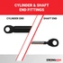 10.00 Inch Strong Arm 4039 Lift Support With Specialty Ends | 4039-W